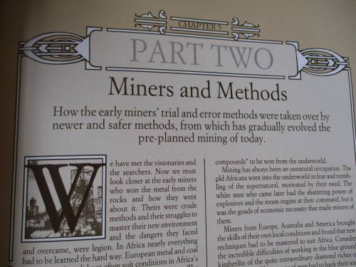 100 YEARS OF MINING JOHANNESBURG CENTENARY So Rich An Inheritance James Ambrose Brown