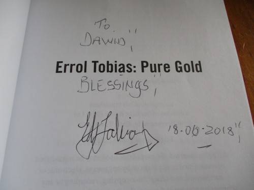 SIGNED. ERROL TOBIAS - PURE GOLD
