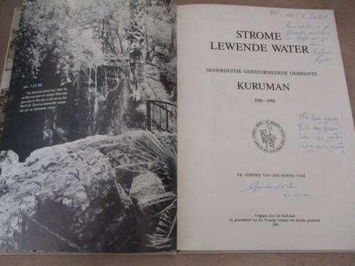 NG Gemeente KURUMAN 1916-1991. Strome Lewende Water
