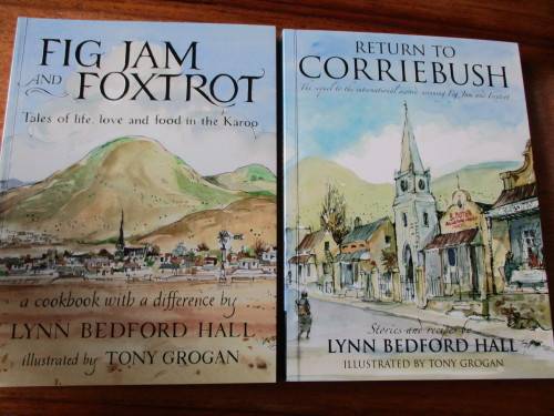 Signed copies. FIG JAM AND FOXTROT &  RETURN TO CORRIEBUSH. Lynn Bedford Hall & Tony Grogan