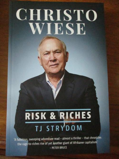 CHRISTO WIESE  RISK AND RICHES  TJ Strydom