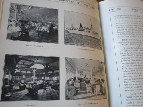 THE TRADE, INDUSTRIES, PRODUCTS & RESOURCES OF SOUTH AFRICA and adjacent territories. Harrison 1926