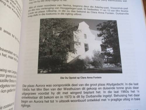 DURBANVILLE. Drie eeue van welwilliendheid