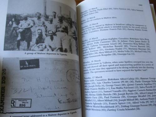MALTA - DIARY OF WAR 1940-1945.