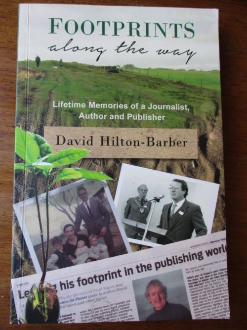 SIGNED. FOOTPRINTS  along the way  D. Hilton-Barber