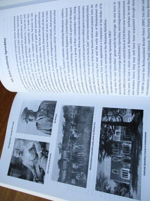 SIGNED. FOOTPRINTS  along the way  D. Hilton-Barber