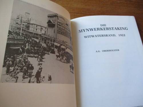 Die Mynwerkingstaking, Witwatersrand 1922