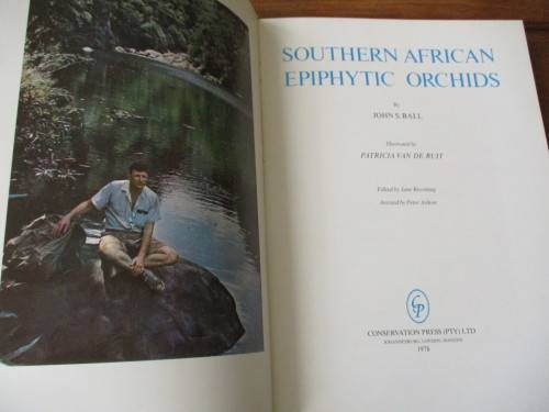 SOUTHERN AFRICAN EPIPHYTIC ORCHIDS  JOHN S. BALL