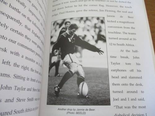 SIGNED. Hugh Bladen a rugby memoir  Blades ` I`m available`