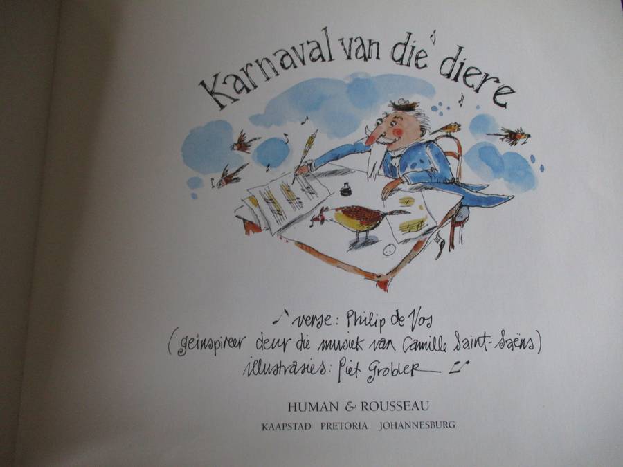 Karnaval van die Diere  Philip de Vos & Piet Grobler
