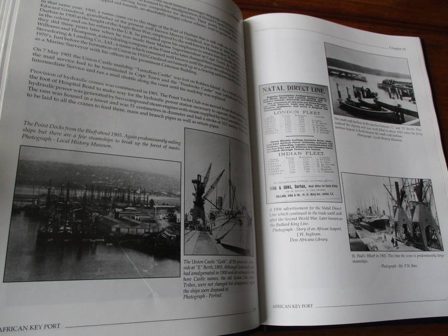 " African Keyport " Story of the Port of Durban  by Captain Tony Pearson