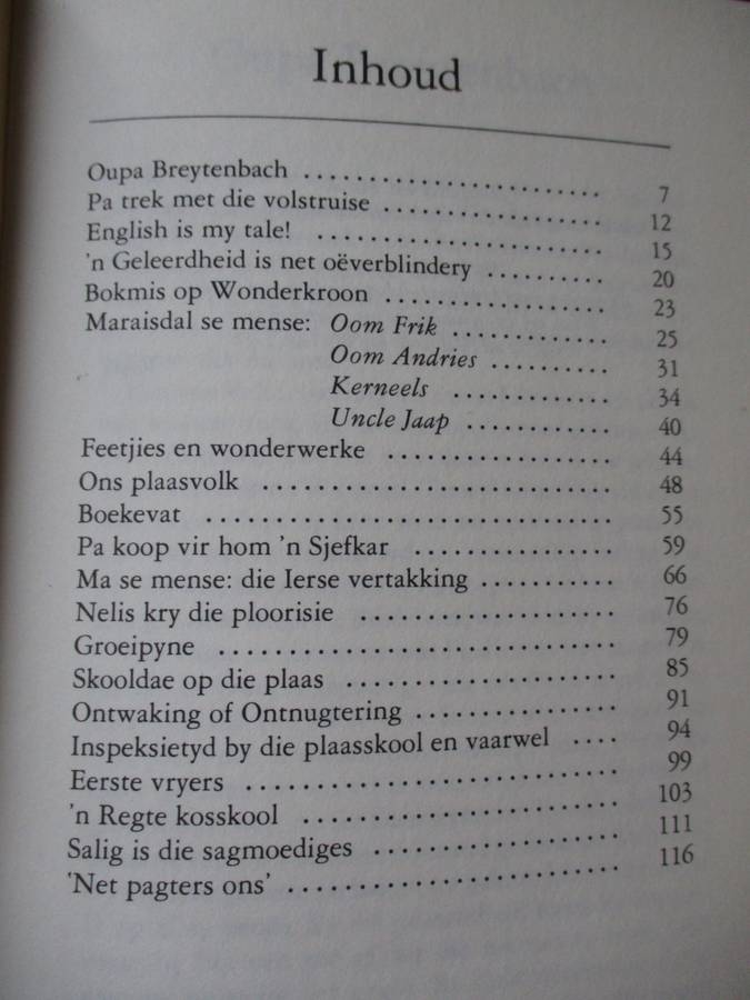 Bokmis op Wonderkroon  Biografiese vertellins deur Josie Breytenbach