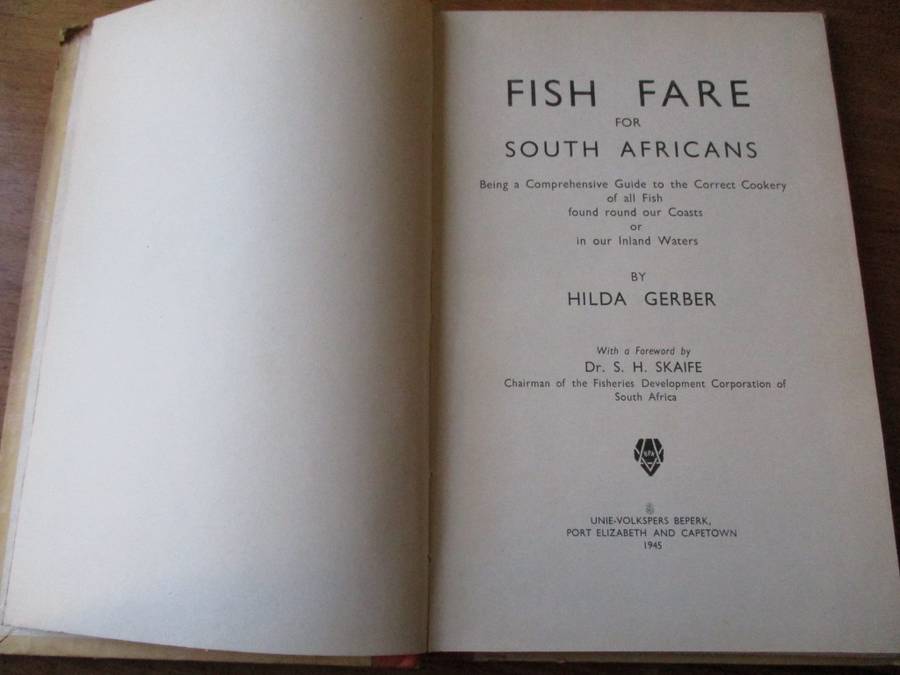 FISH FARE for South Africans  by Hilda Gerber