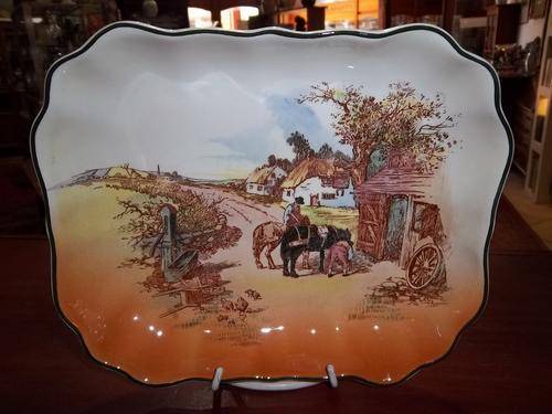 ROYAL DOULTON 'RUSTIC ENGLAND' BOWL D6297