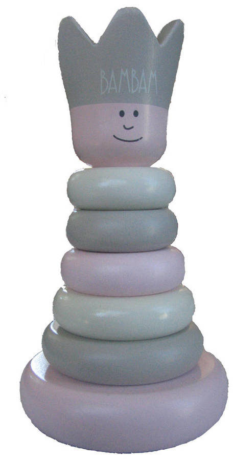 BEAUTIFUL WOODEN RING TOWER - By Bam Bam - HUGE DISCOUNT