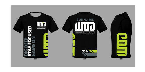 Crossfit Under Armour Tech T training Mens - - 'Dig Deep, Stay Focused, Game On' - ONLY R25 shipping