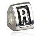 New Letter "R" Charm for Pandora Style/European Bracelet
