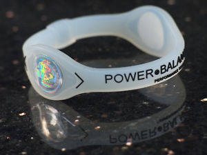 POWER BALANCE BRACELET 17.5CM(S)  TRANSPARENT