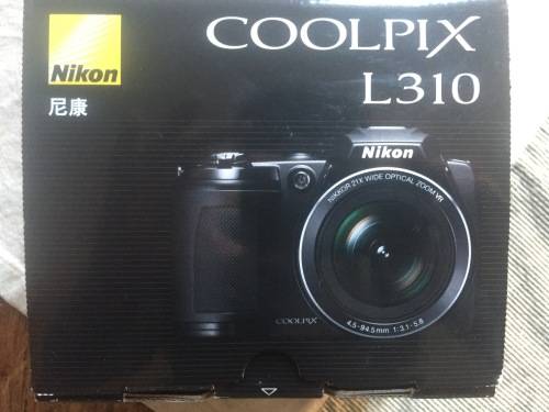 50% save: Brand New Nikon Coolpix L310 Digital Camera with A Brand New Carry Bag