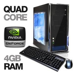 THE ULTIMATE INTEL QUAD CORE GAMER WITH GT240 GRAPHICS DON'T LOSE OUT ON THIS ONE!!!