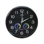 Indoor/Outdoor Thermometer with Indoor Hygrometer and Clock