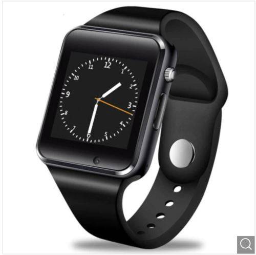Smart Watch Phone Support SIM TF Card Bluetooth Call Pedometer Sport - Black