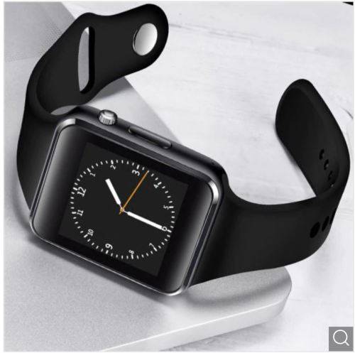 Smart Watch Phone Support SIM TF Card Bluetooth Call Pedometer Sport - Black
