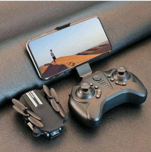 Mini WiFi FPV with 4K/1080P HD Camera Altitude Hold Mode Foldable RC Drone Quadcopter RTF - Black