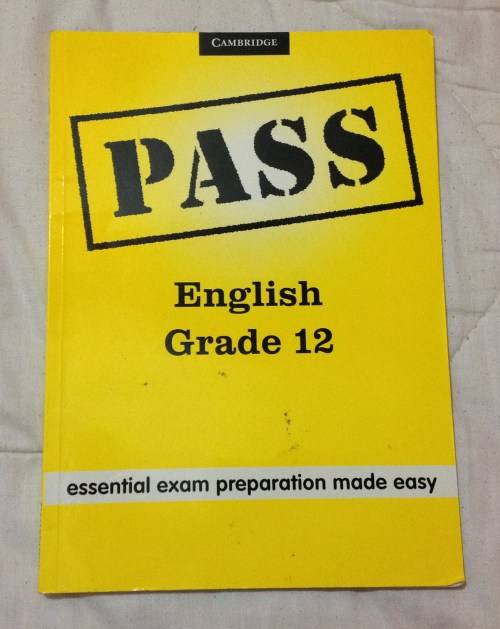 Pass English Study Guide Grade 12