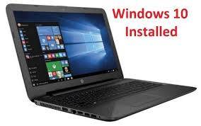 HP @ 1.60gHz, 500gb HHD, 4gb Ram, 15,6" Display, DVD, USB3.0, Webcam, Win10. (Brand New Sealed!!!)