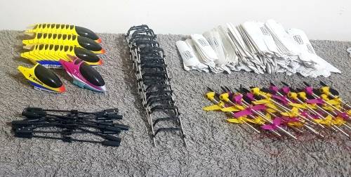 Lot - Model helicopter spares