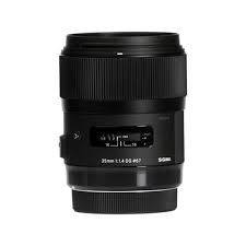 Sigma 35mm  f/1.4 DG HSM Art Lens for NIKON F - As New