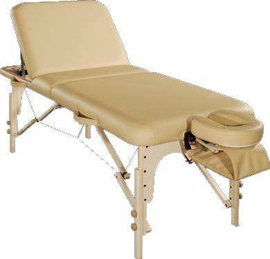 New Zendu Maple Luxury Lift Portable Massage Bed 3 Sections