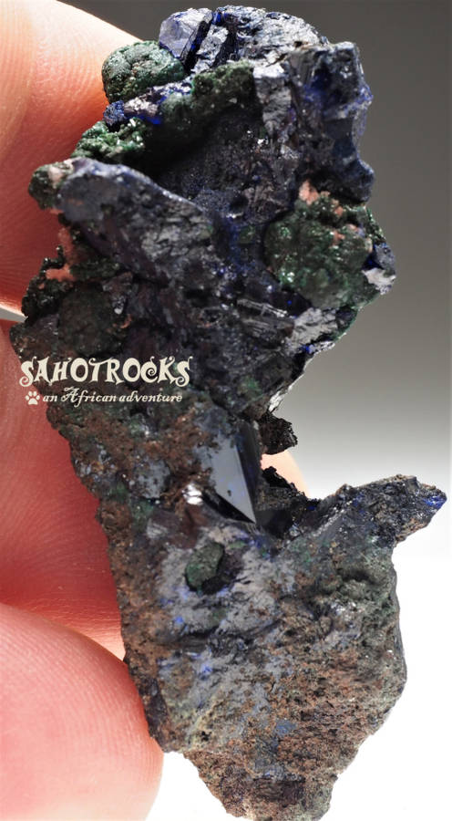 Azurite Malachite - Tsumeb Mine, Namibia