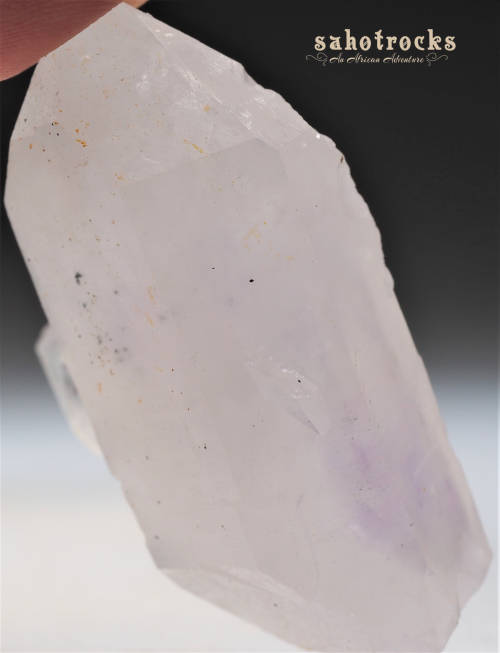 Brandberg Quartz Crystal - Amethyst included - Gobobosep, Namibia
