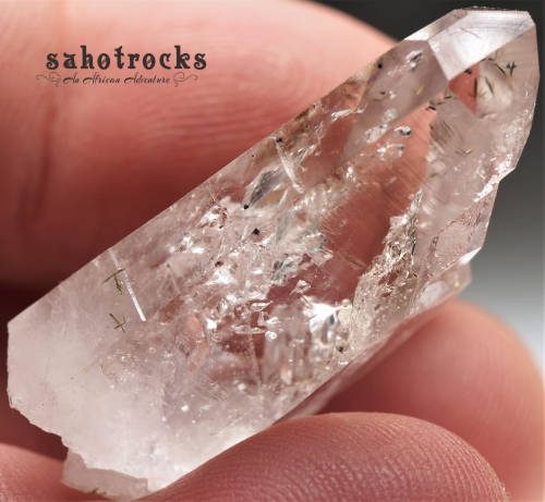 Brandberg Quartz Crystal - Gobobosep, Namibia