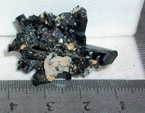 Zomba orthoclase on aegerine crystal cluster-malawi-7g