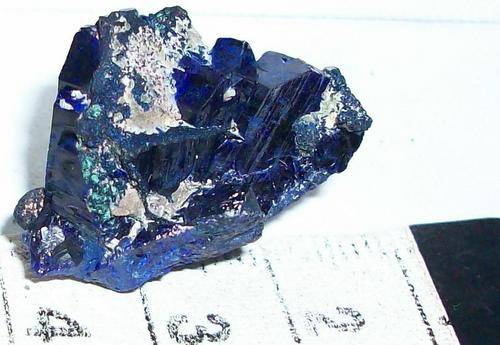 Tsumeb azurite crystal cluster-namibia-7g