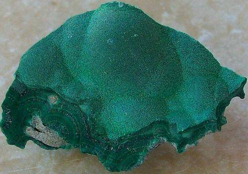 Katanga region malachite crystal cluster-drc-8g