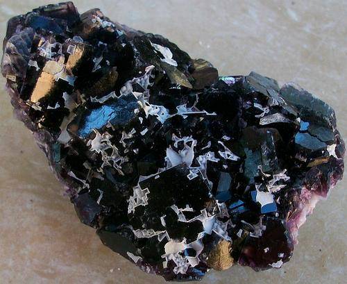 Okaruso flourite crystals on matrix-namibia-277g
