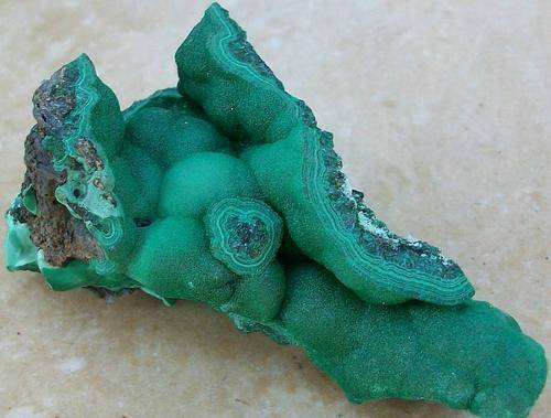 Katanga malachite crystal cluster-drc-70g