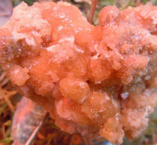 Kalahari manganese fields calcite crystals on olmiite crystal cluster-south africa-64g