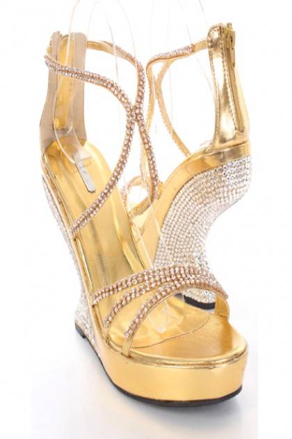 gold wedges platform