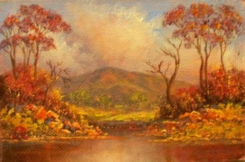 Miniatures/S.A.Scenes- Artist -Louise Repsold-6/4" #4633