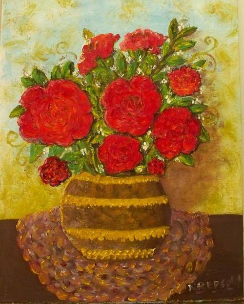 Red Roses-12/16"- Artist - N.Repsold