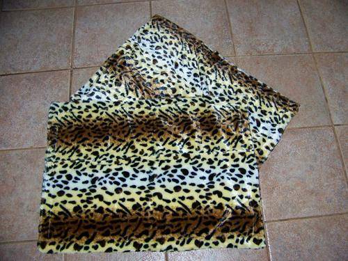 LEOPARD PRINT PILLOW CASES