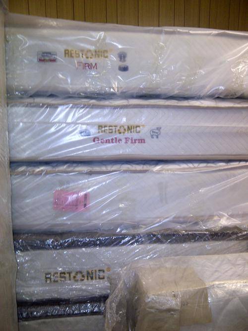 Restonic Queen bed set