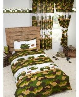 Army Camouflage Duvet - Single