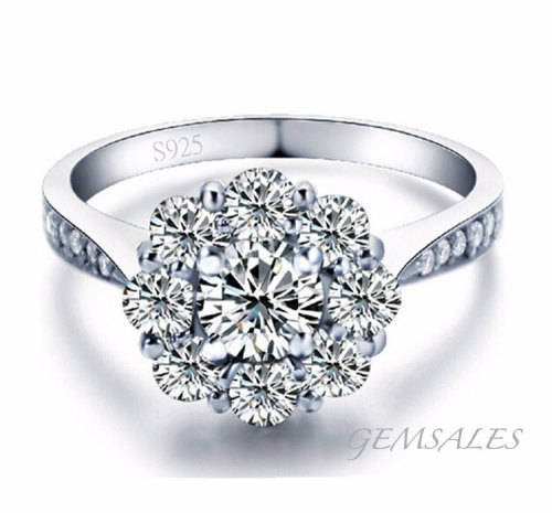 #NEW ARRIVAL# DAINTY SIMULATED DIAMOND RING   ~STAMPED S925~ SIZE 6 1/2
