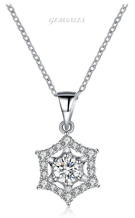 STUNNING CZ NECKLACE *18KRGP *